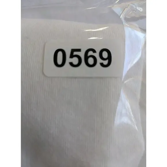 Emerson Fry Sweatshirt Raw Edge White Turtleneck XS Minimalist Crop Luxe Top - Picture 10 of 10